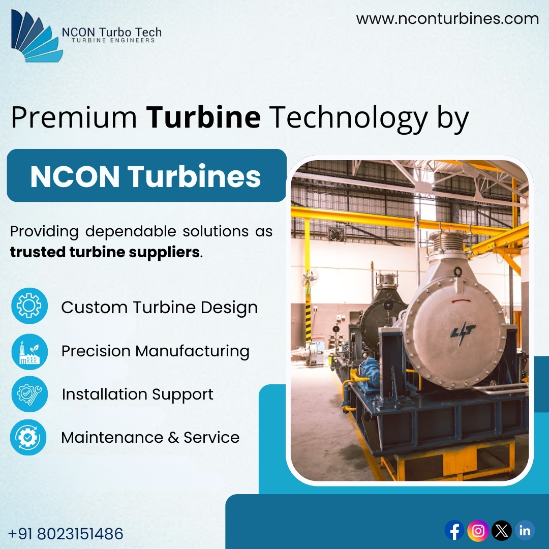 Reliable and Efficient Steam Turbine Solutions: Nconturbines.com